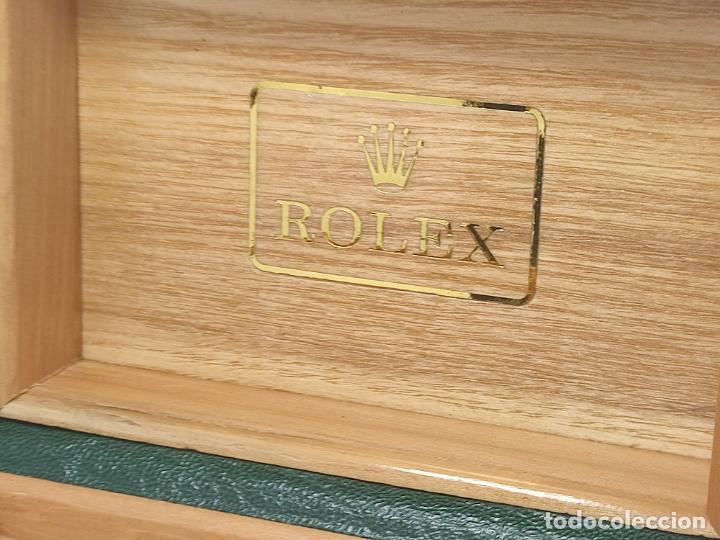Herramientas de relojes: ROLEX ESTUCHE DE RELOJ MUY BOTITO - Foto 13