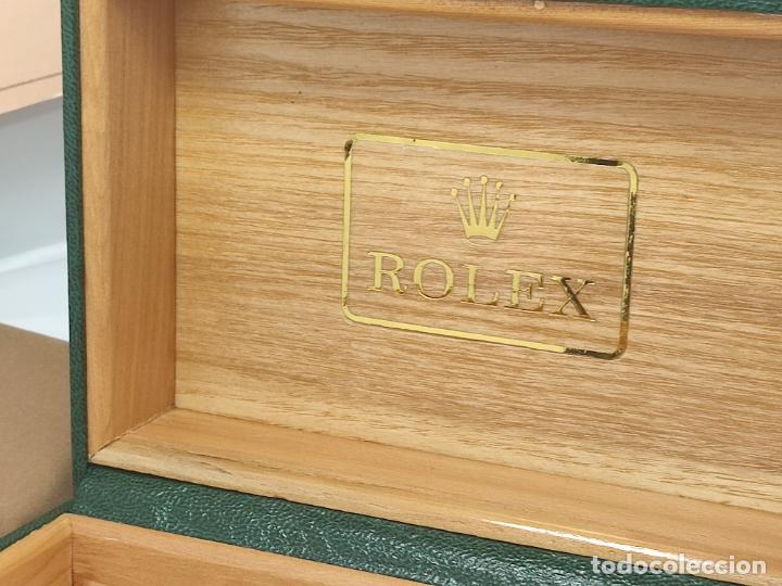 Herramientas de relojes: ROLEX ESTUCHE DE RELOJ MUY BOTITO - Foto 10