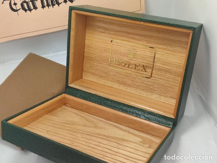 Herramientas de relojes: ROLEX ESTUCHE DE RELOJ MUY BOTITO - Foto 23