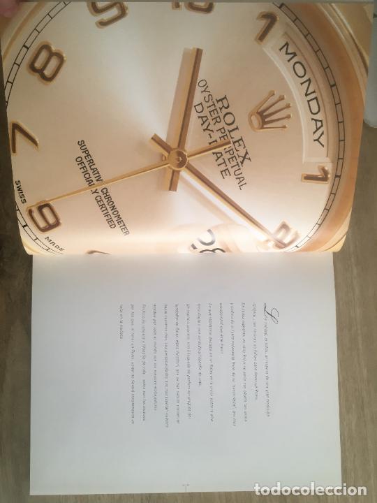 Herramientas de relojes: catalogo rolex original a&ntilde;o 2000 perfecto estado - Foto 4