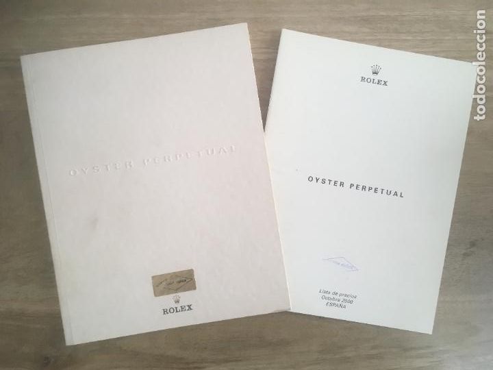 Herramientas de relojes: catalogo rolex original a&ntilde;o 2000 perfecto estado - Foto 1