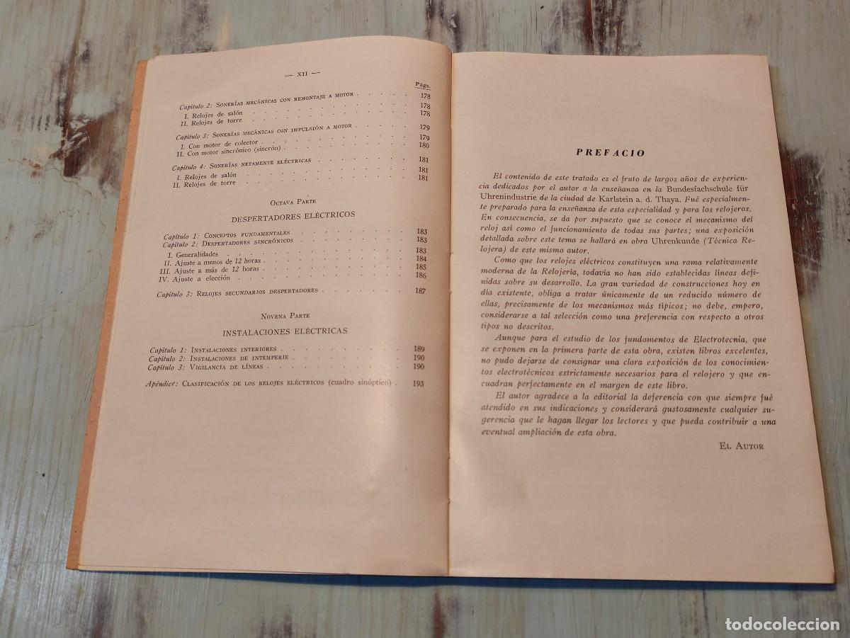 Herramientas de relojes: Libro relojes electricos - Foto 8