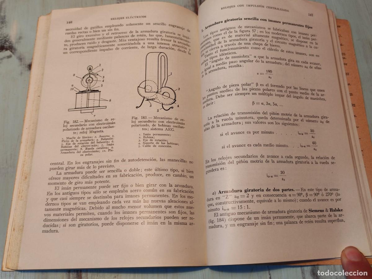 Herramientas de relojes: Libro relojes electricos - Foto 9