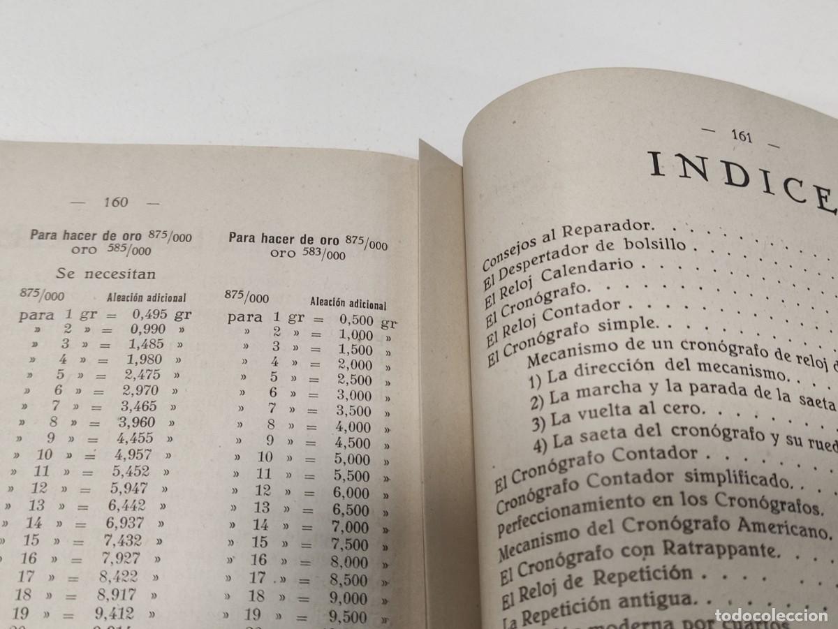 Herramientas de relojes: Libro La reparaci&oacute;n de relojes complicados - Foto 11