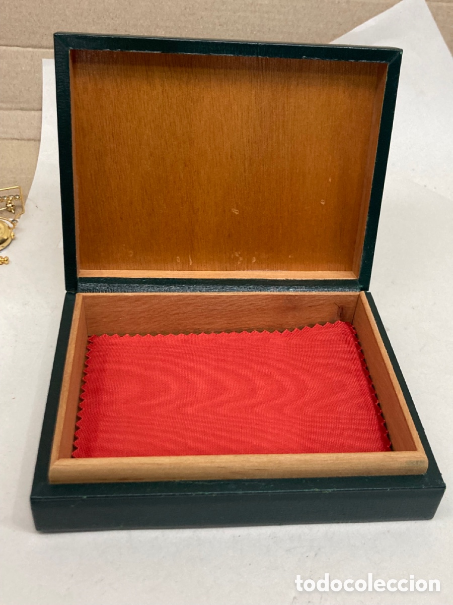 Herramientas de relojes: Caja Omega color verde - Foto 2