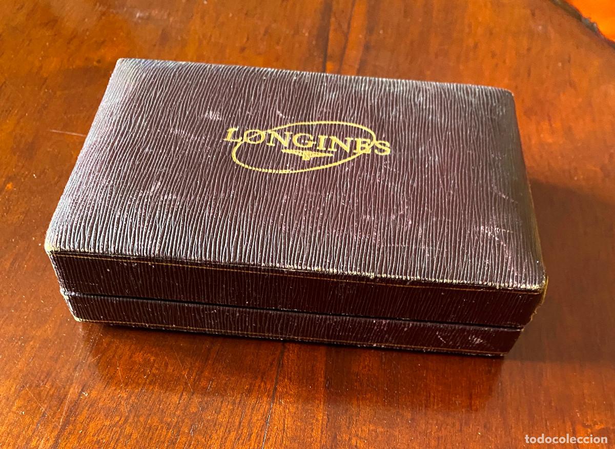 Herramientas de relojes: CAJA DE RELOJ LONGINES, MIDE 14 X 9,5 X 3,4 CMS. - Foto 2