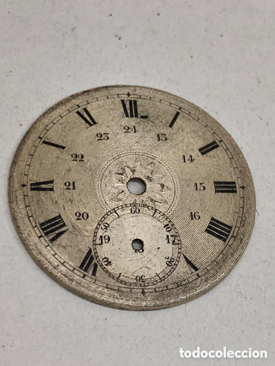 Herramientas de relojes: Esfera de reloj de bolsillo - Foto 1