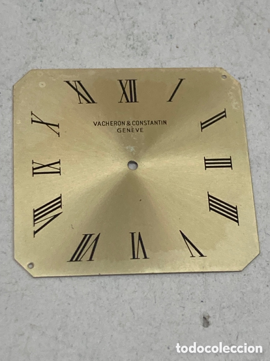 Herramientas de relojes: Esfera cuadrada VACHERON & CONSTANTIN GENEVE - Foto 1