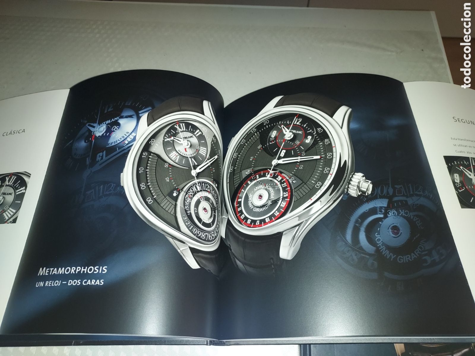 Herramientas de relojes: 2 CATALOGOS RELOJES MONT BLANC - Foto 6