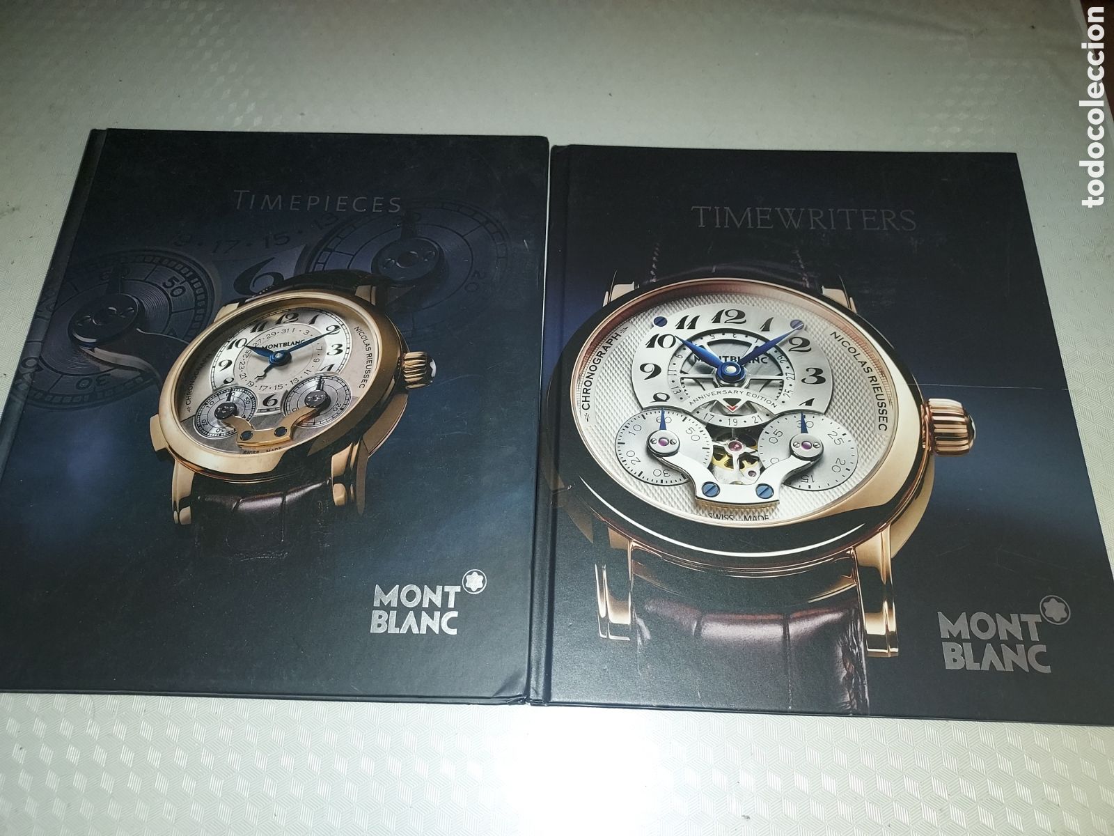Herramientas de relojes: 2 CATALOGOS RELOJES MONT BLANC - Foto 2
