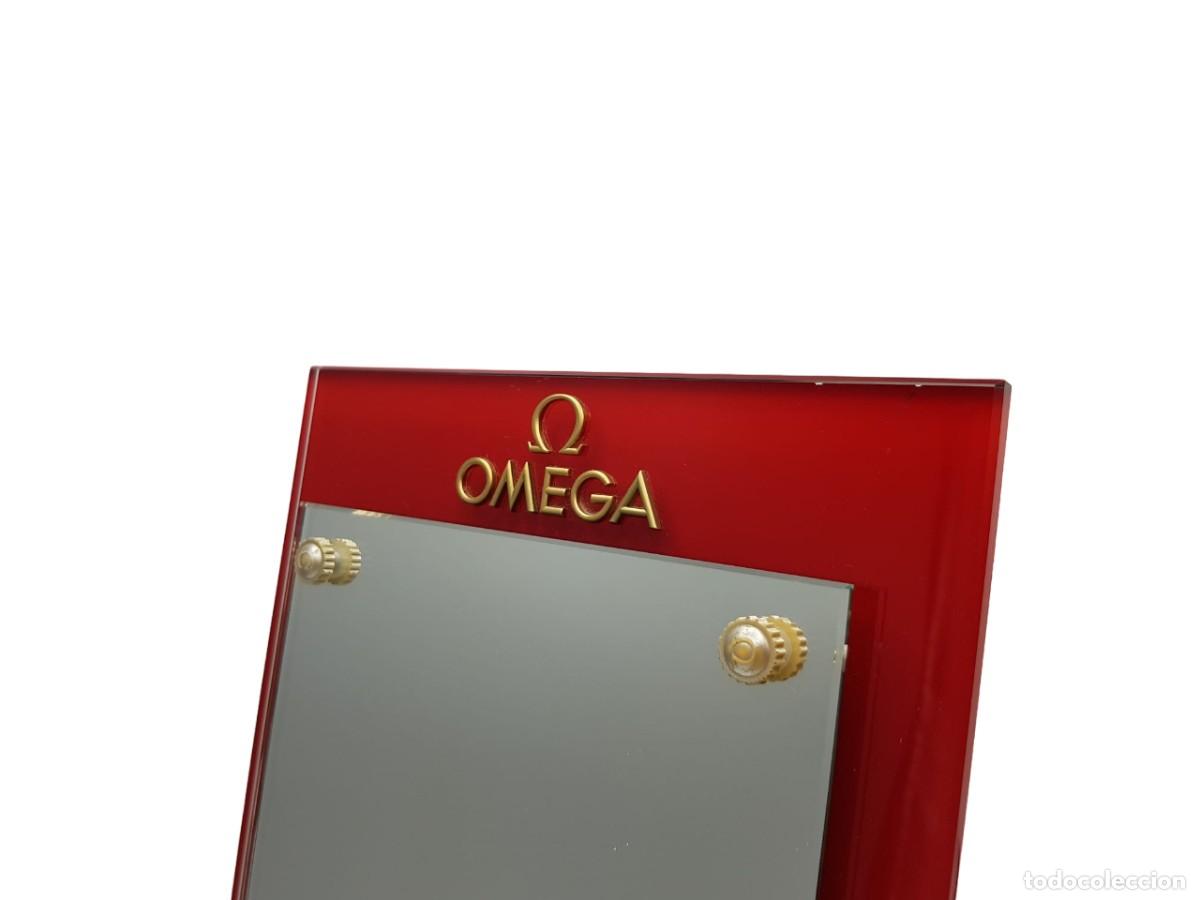 Herramientas de relojes: Espejo concesionario Oficial Omega. - Foto 3