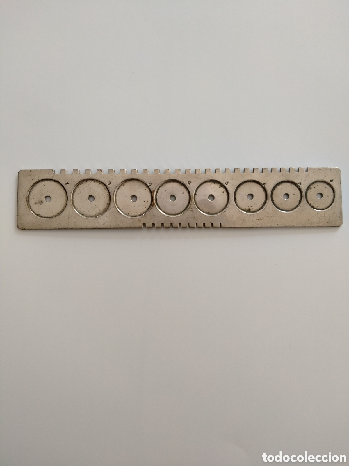 Herramientas de relojes: ESCALA-CALIBRE DE MONTADON. - Foto 2