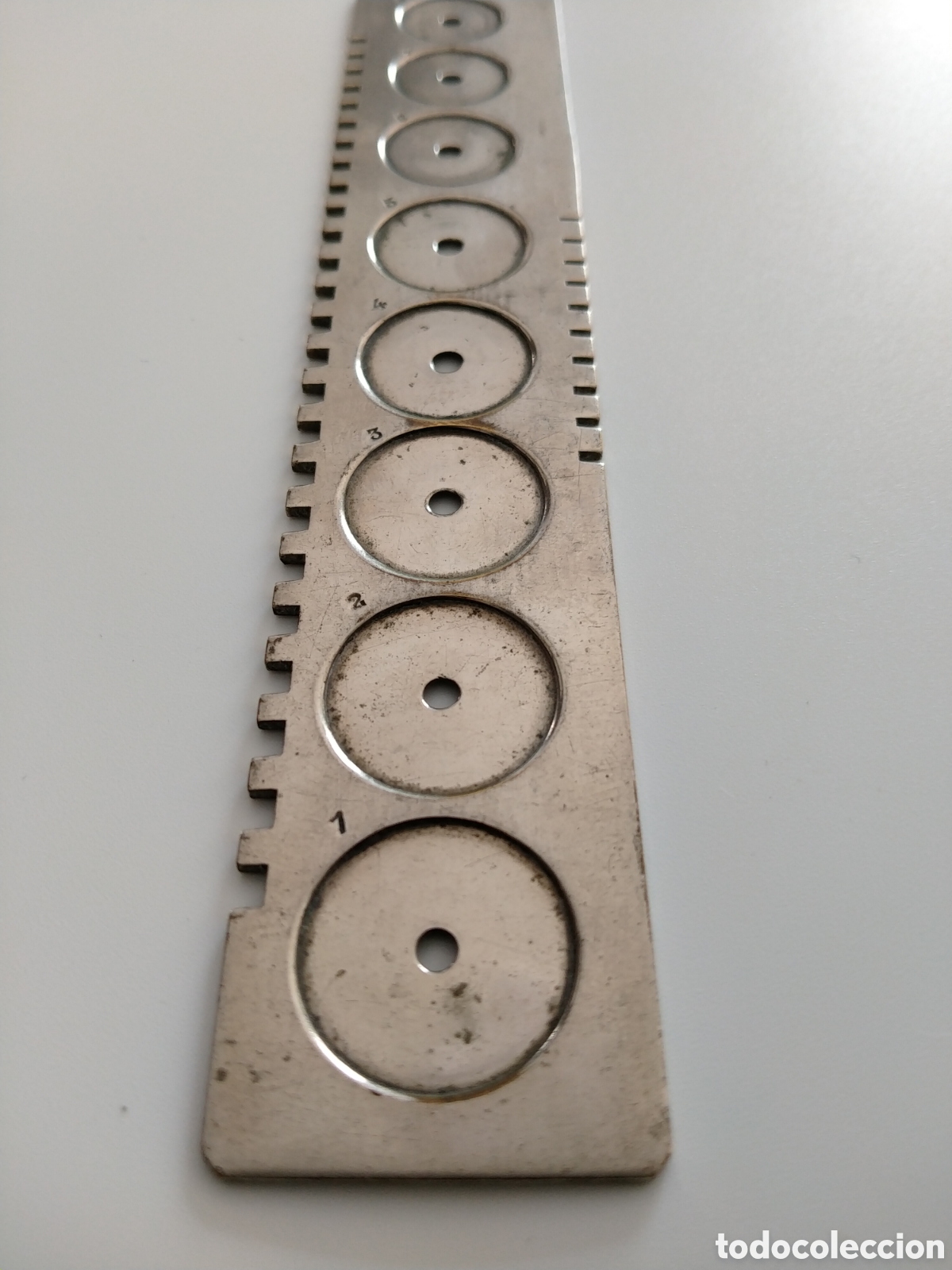 Herramientas de relojes: ESCALA-CALIBRE DE MONTADON. - Foto 6