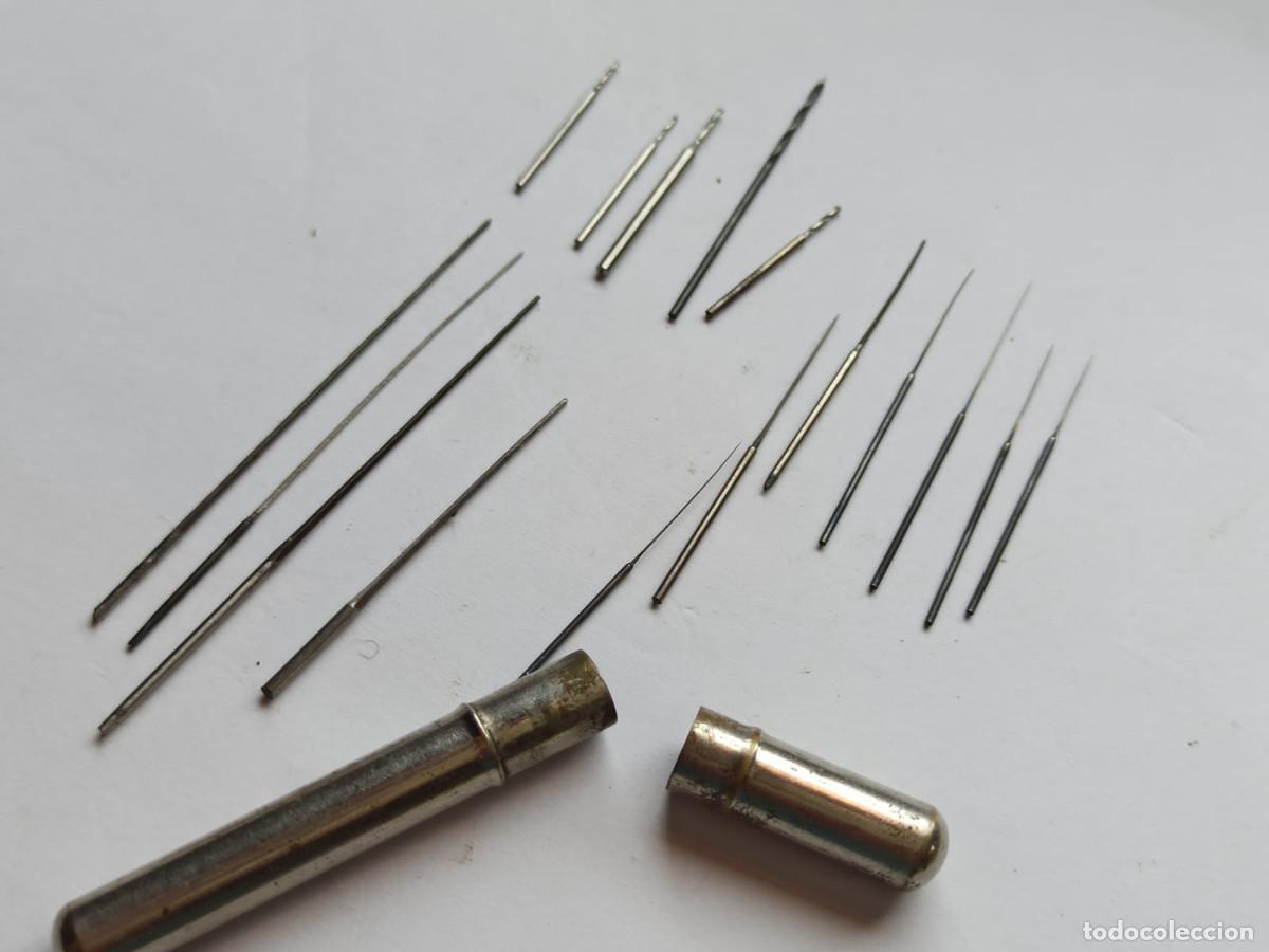Herramientas de relojes: Juego escariadores y brocas - Foto 1