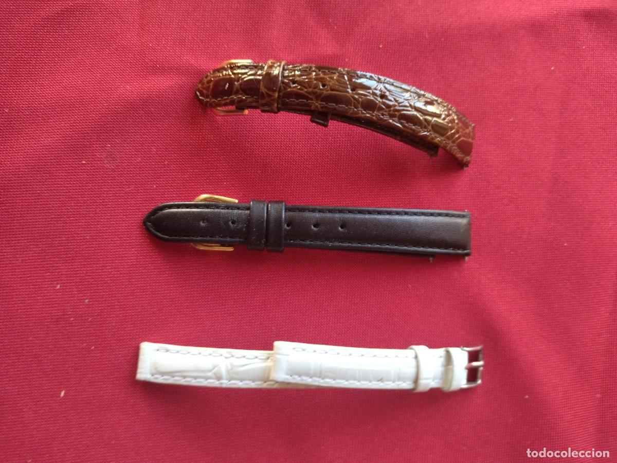 Herramientas de relojes: Lote de herramientas y correas de reloj, repuestos. - Foto 8