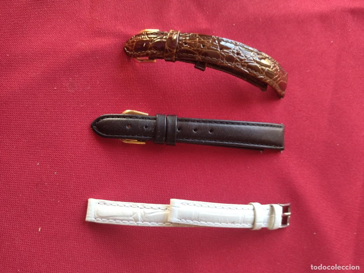 Herramientas de relojes: Lote de herramientas y correas de reloj, repuestos. - Foto 9