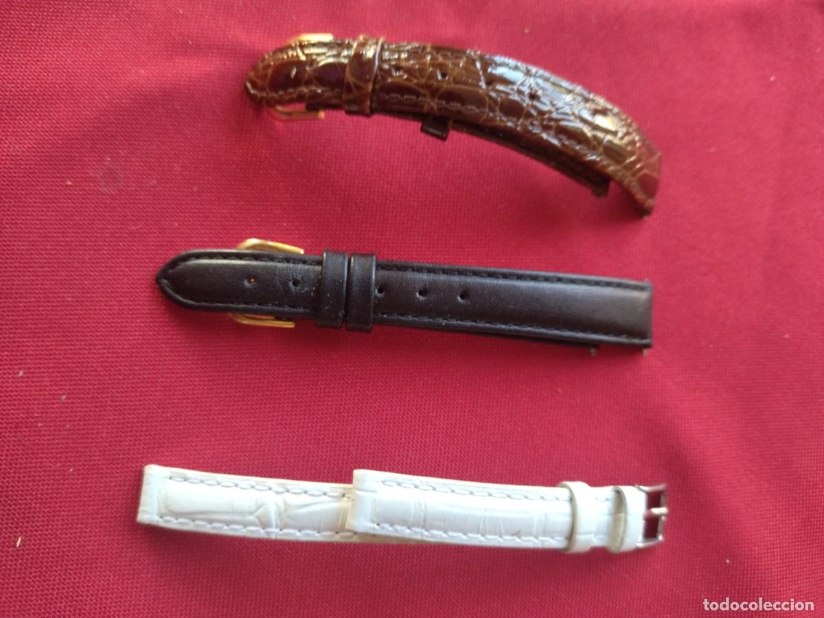 Herramientas de relojes: Lote de herramientas y correas de reloj, repuestos. - Foto 11