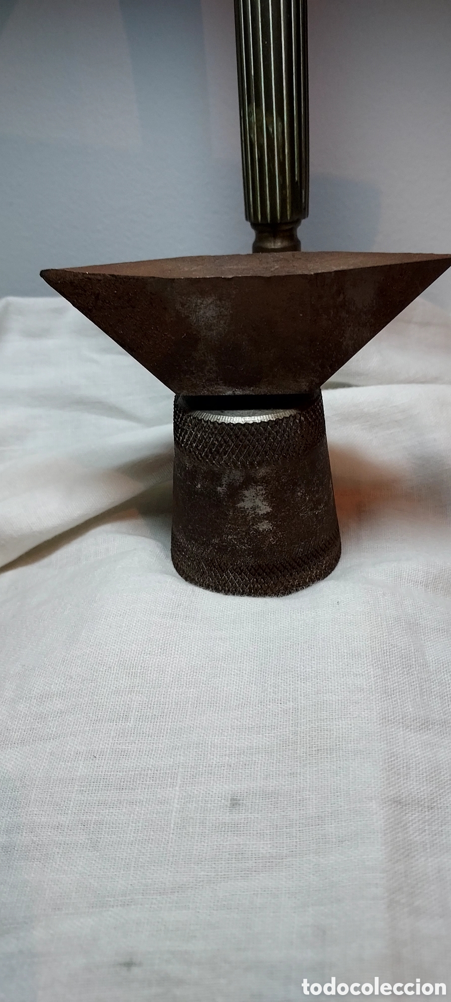 Herramientas de relojes: ANTIGUO YUNQUE DE RELOJERO O JOYERO - Foto 2