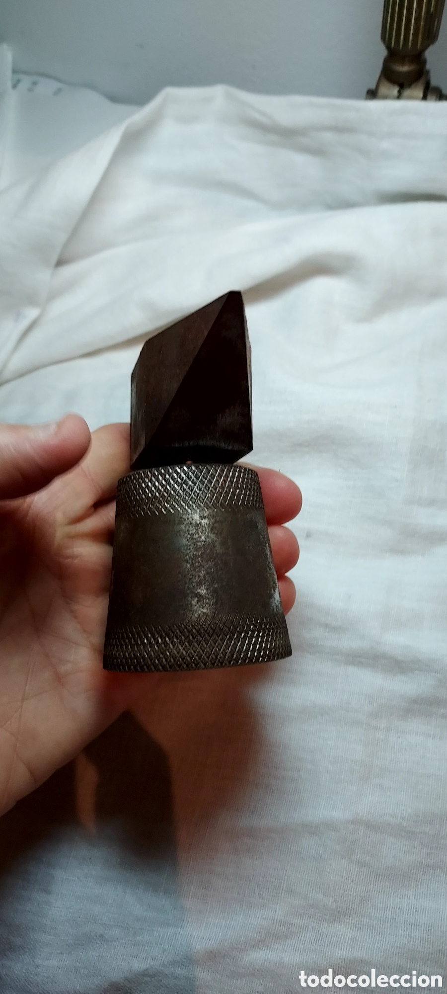 Herramientas de relojes: ANTIGUO YUNQUE DE RELOJERO O JOYERO - Foto 4