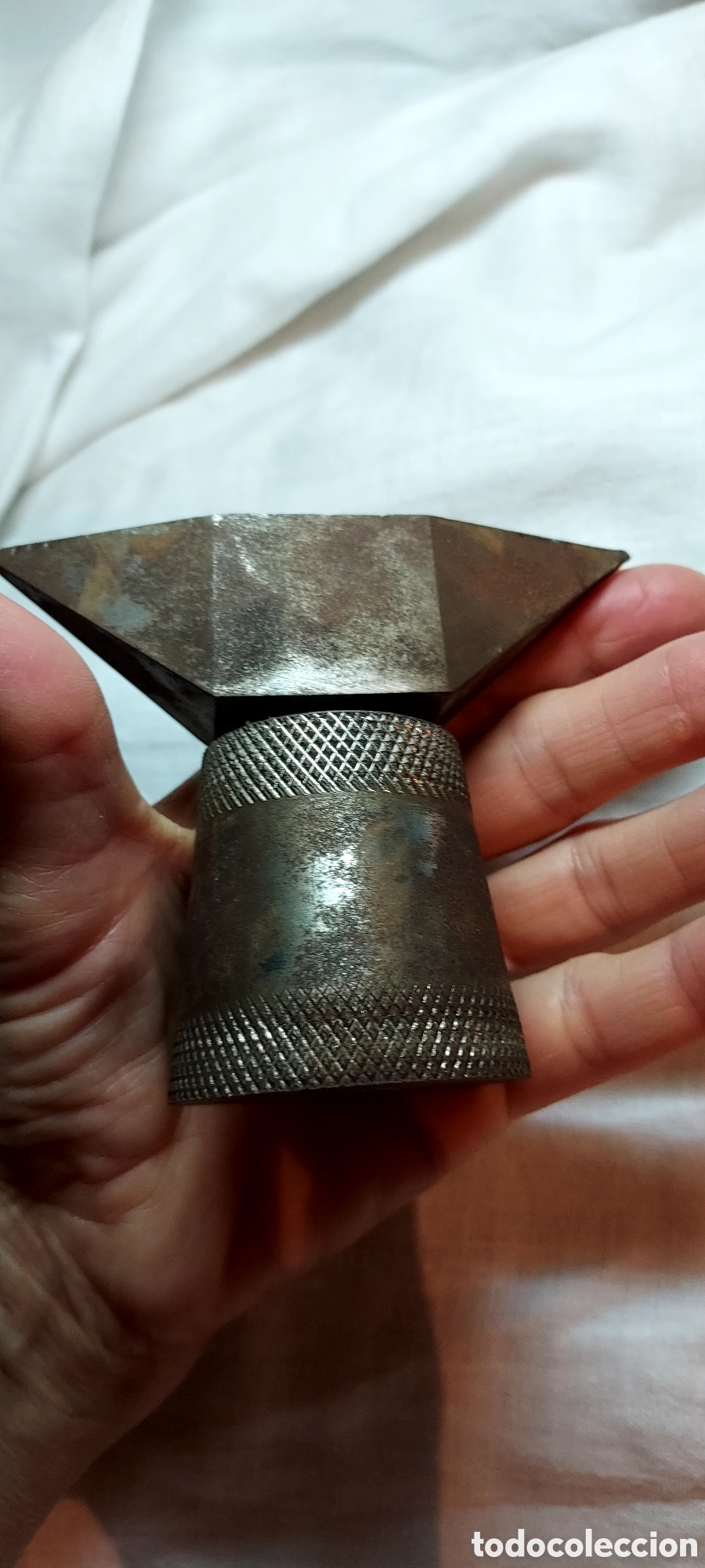Herramientas de relojes: ANTIGUO YUNQUE DE RELOJERO O JOYERO - Foto 5