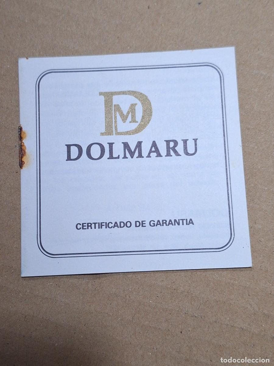 Herramientas de relojes: Certificado de garant&iacute;a reloj Dolmaru - Foto 1