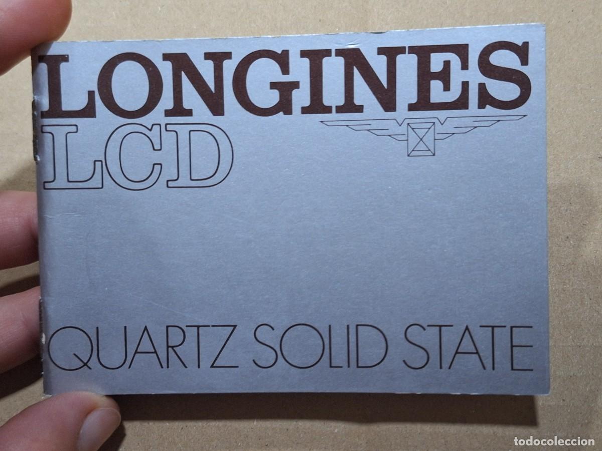 Herramientas de relojes: Certificado de garant&iacute;a Longines LCD - Foto 12