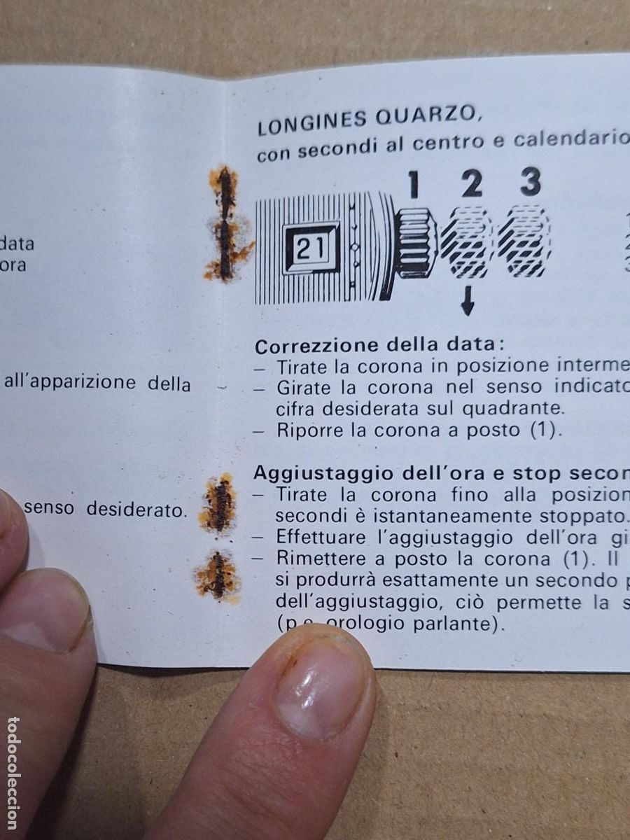 Herramientas de relojes: Librito modo de empleo reloj Longines Quartz . - Foto 9