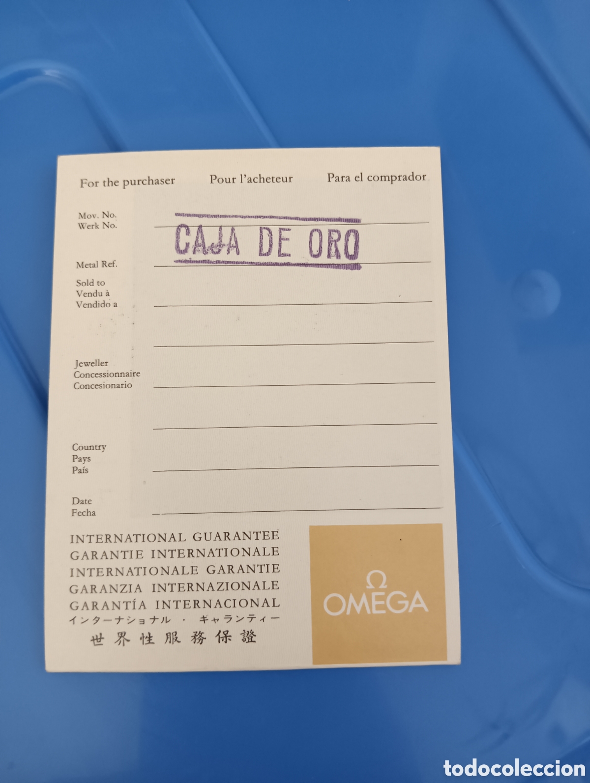Herramientas de relojes: Estuche para reloj Omega - Foto 4