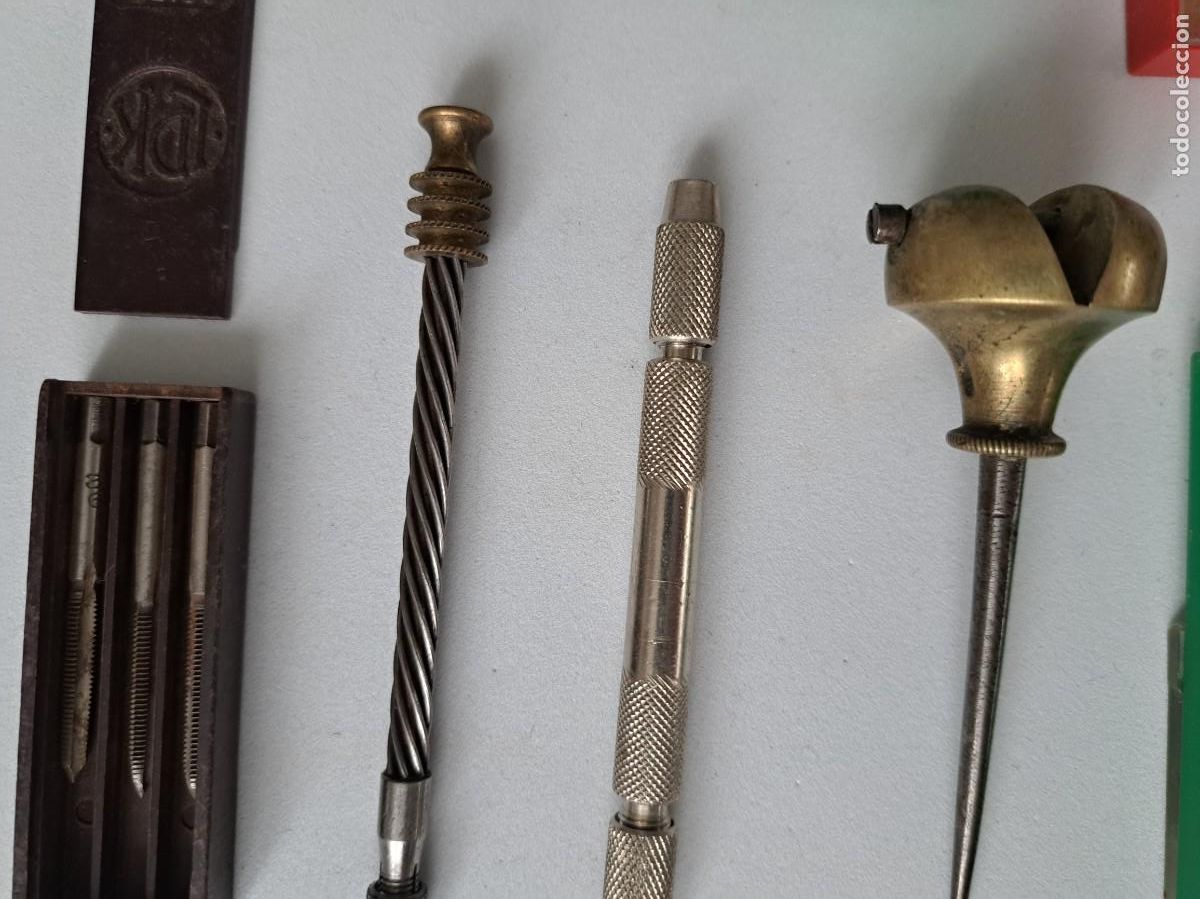 Herramientas de relojes: LOTE DE HERRAMIENTAS DE RELOJERO - - Foto 4