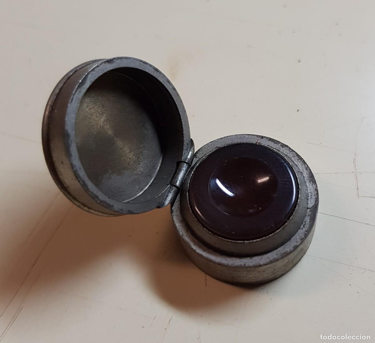 Herramientas de relojes: Aceitera antigua de relojero - Foto 4