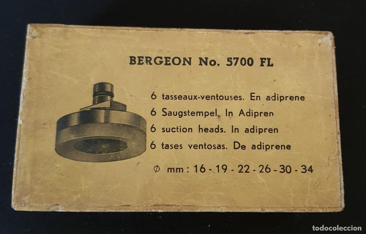 Herramientas de relojes: Juego de 6 tases Bergeon No. 5700 FL - Foto 3