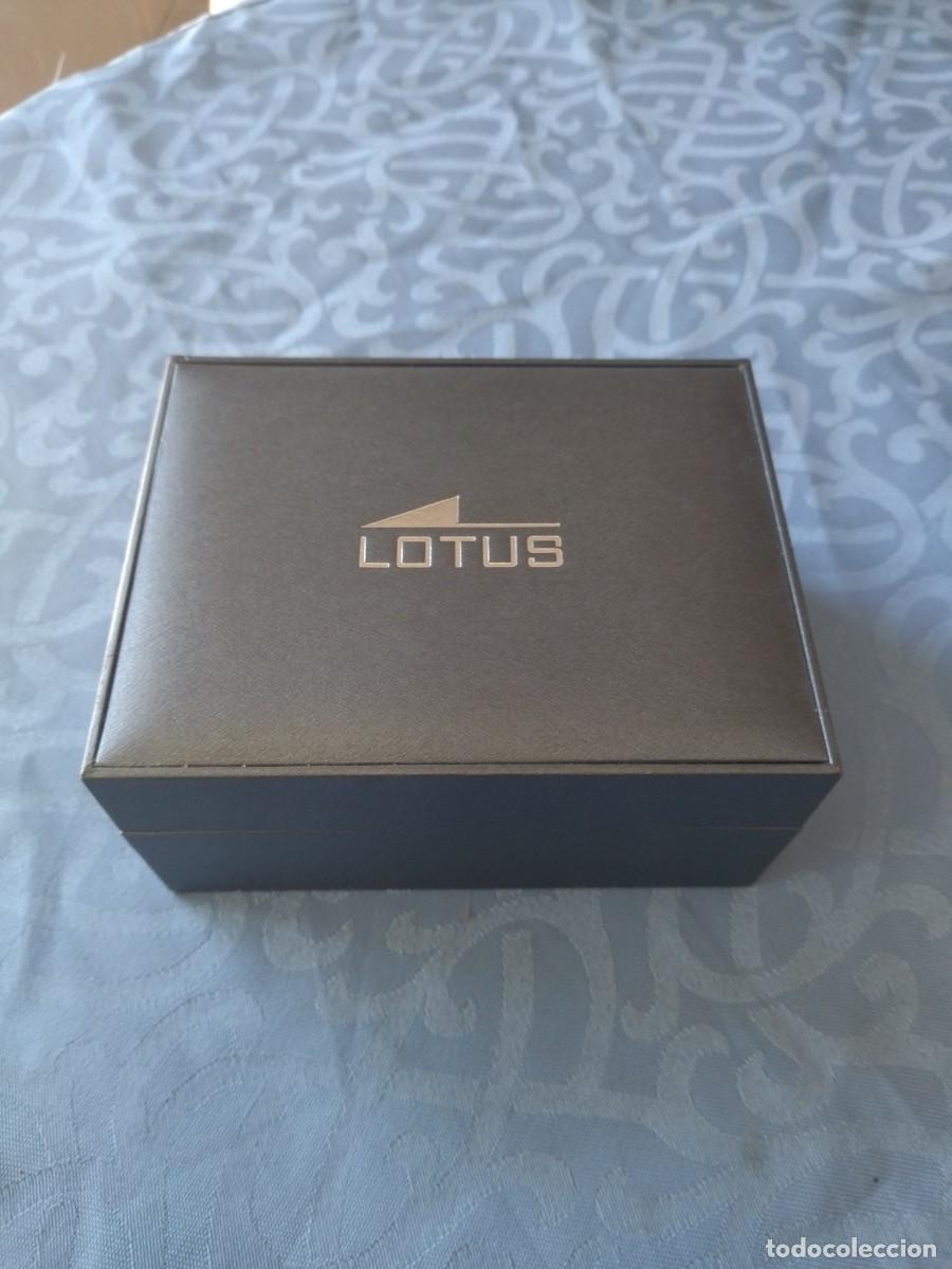 Herramientas de relojes: Bonita caja de reloj Lotus. - Foto 2