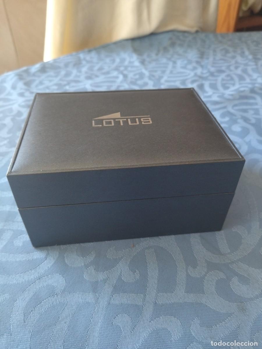 Herramientas de relojes: Bonita caja de reloj Lotus. - Foto 3