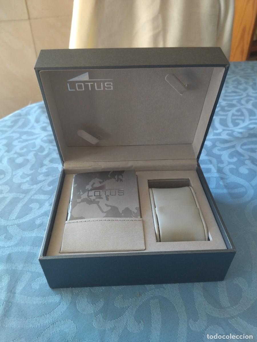 Herramientas de relojes: Bonita caja de reloj Lotus. - Foto 4