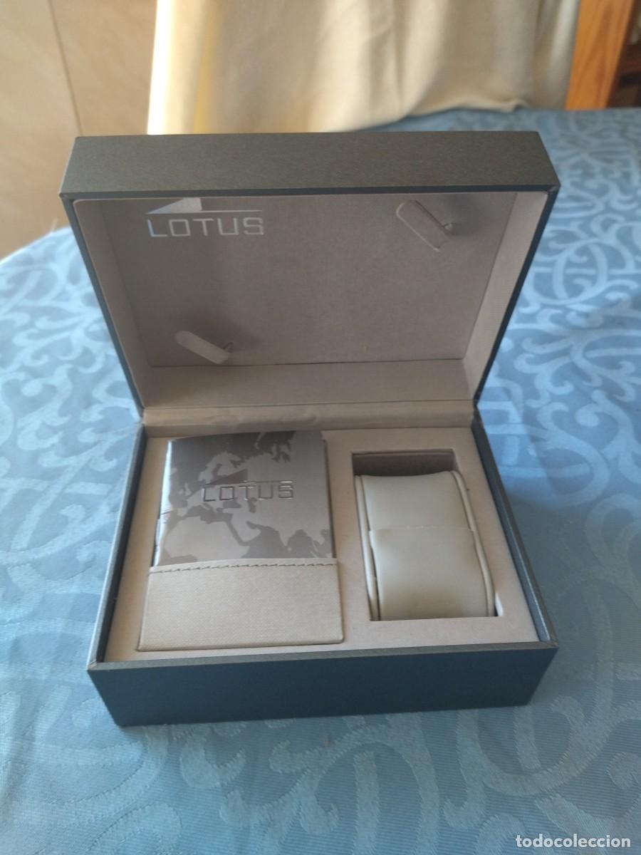 Herramientas de relojes: Bonita caja de reloj Lotus. - Foto 5