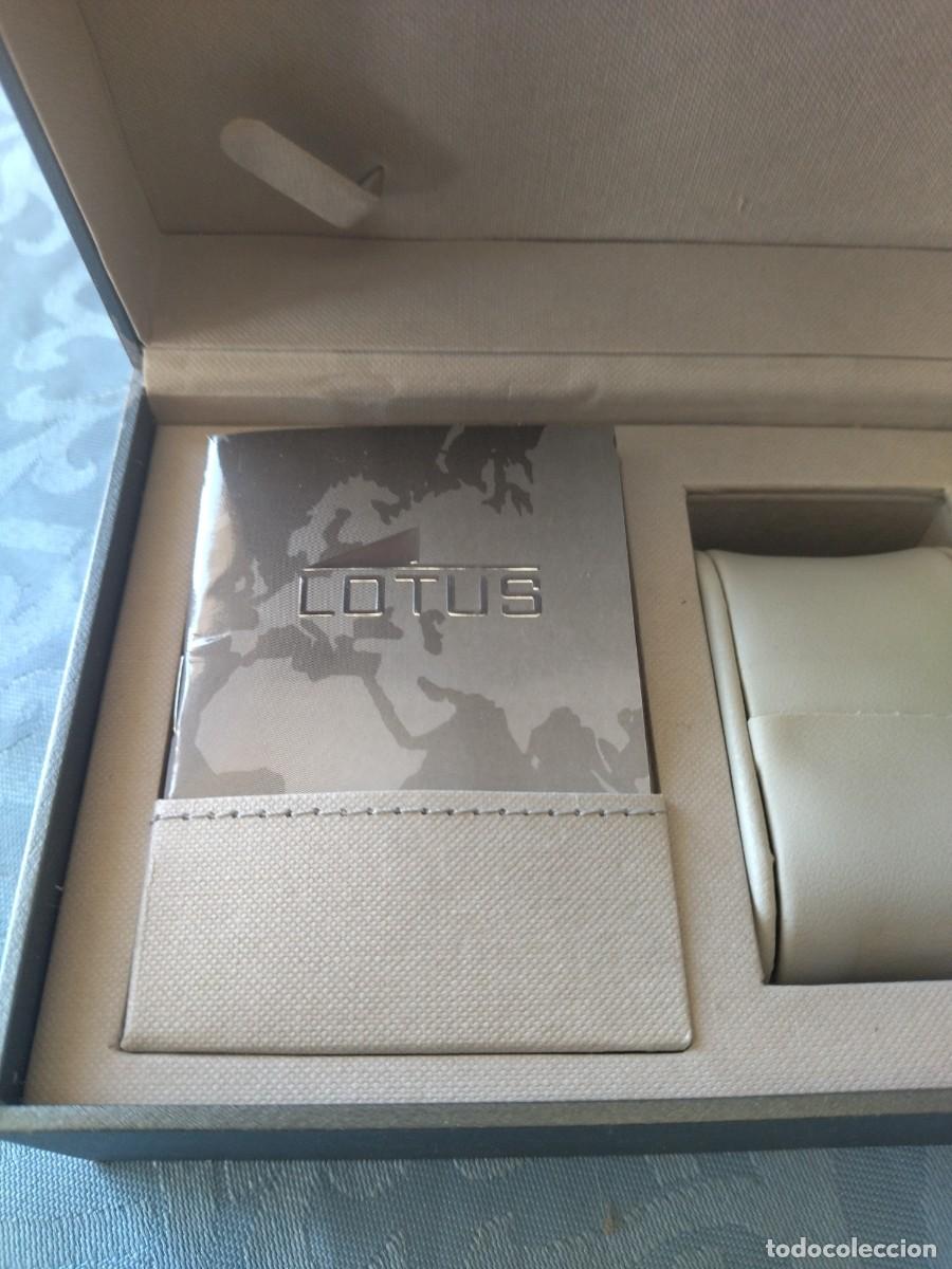 Herramientas de relojes: Bonita caja de reloj Lotus. - Foto 6