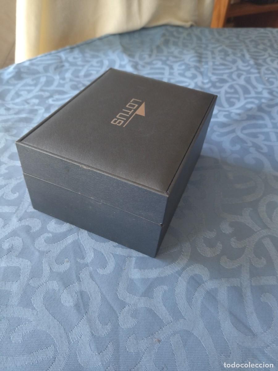 Herramientas de relojes: Bonita caja de reloj Lotus. - Foto 10