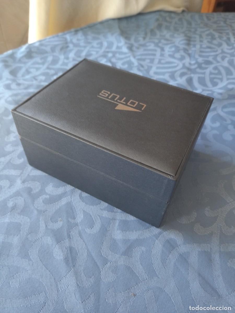 Herramientas de relojes: Bonita caja de reloj Lotus. - Foto 11
