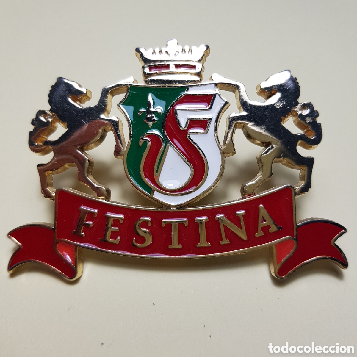 Herramientas de relojes: Placa relojes Festina esmaltada - Foto 2
