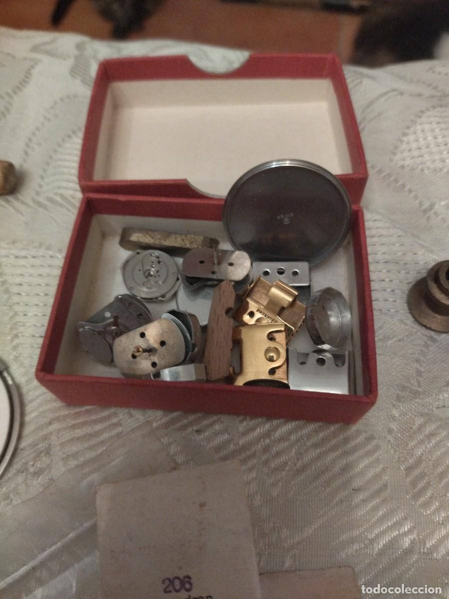 Herramientas de relojes: Lote de herramientas y repuestos para relojero. - Foto 4