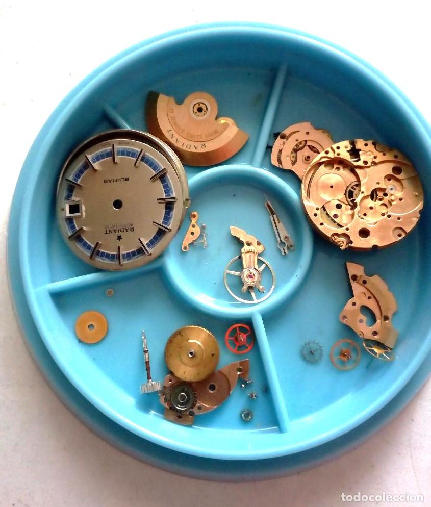 Herramientas de relojes: ⏰ BANDEJA CON TAPA PARA PIEZAS DE RELOJ. - Foto 2