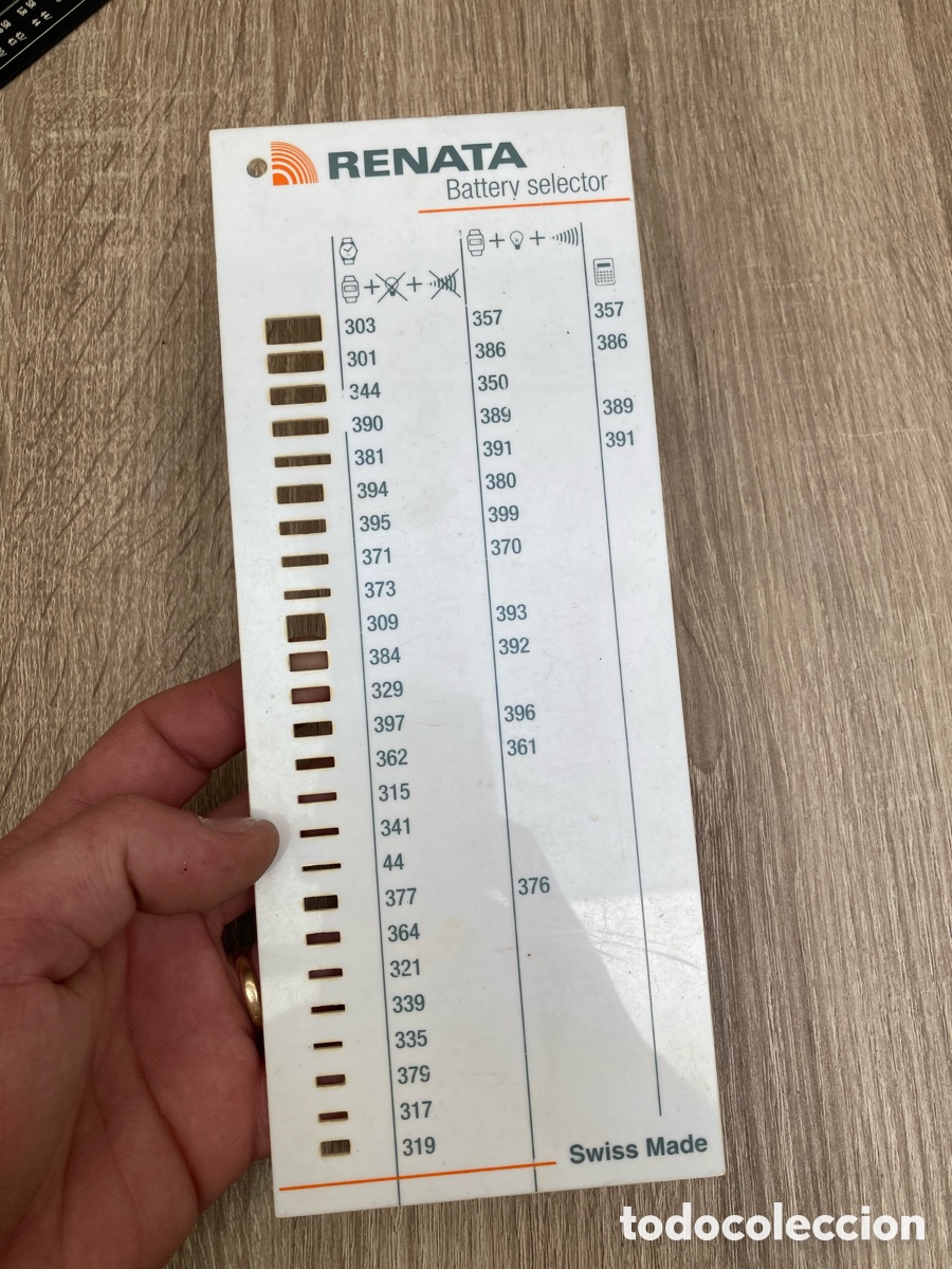 Herramientas de relojes: Herramienta relojero comprobador de pilas - Foto 6