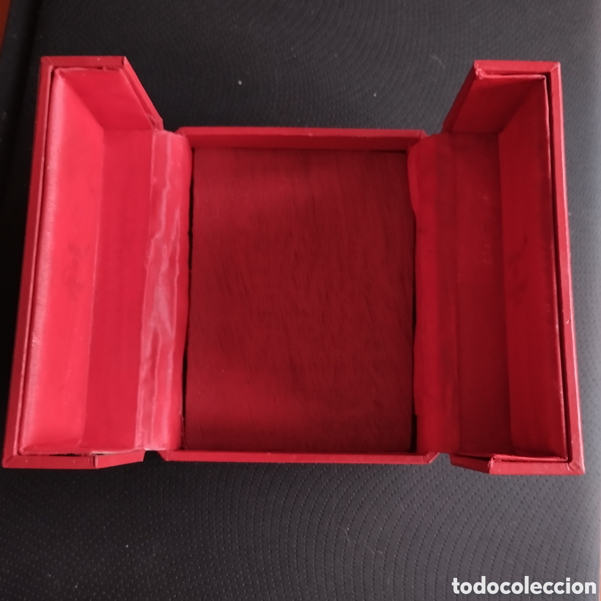Herramientas de relojes: Estuche Cartier,en semil-piel y madera. - Foto 3