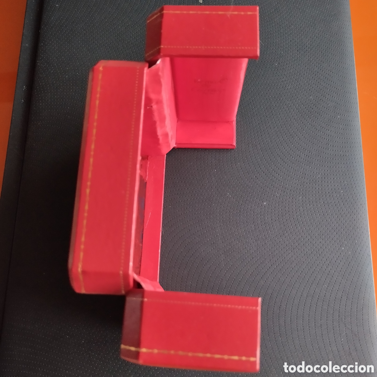 Herramientas de relojes: Estuche Cartier,en semil-piel y madera. - Foto 5