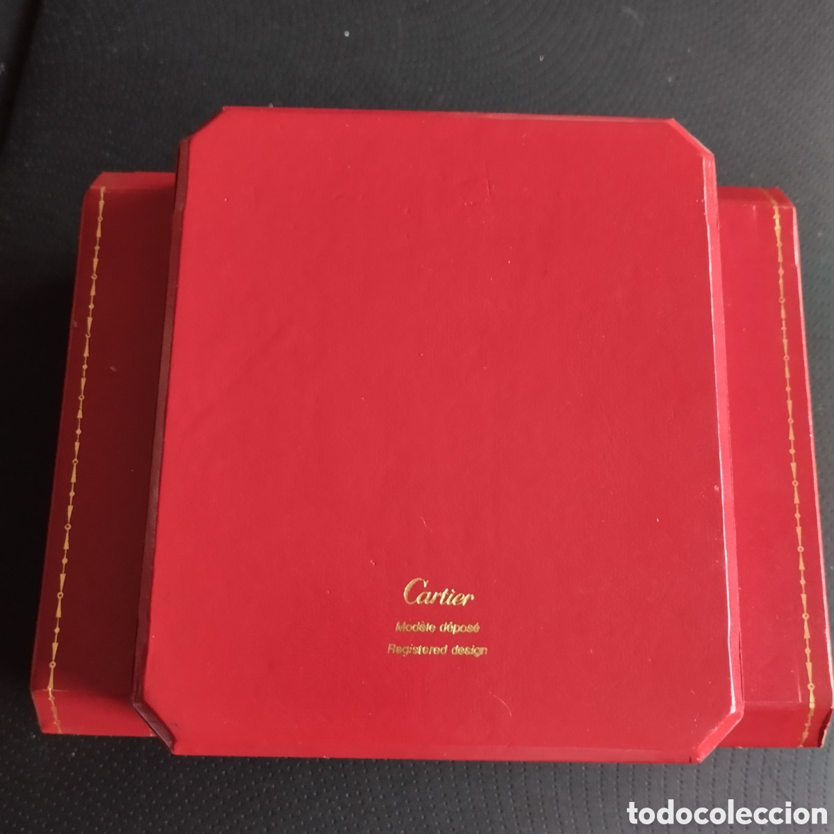 Herramientas de relojes: Estuche Cartier,en semil-piel y madera. - Foto 6
