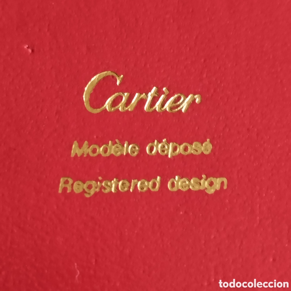Herramientas de relojes: Estuche Cartier,en semil-piel y madera. - Foto 8