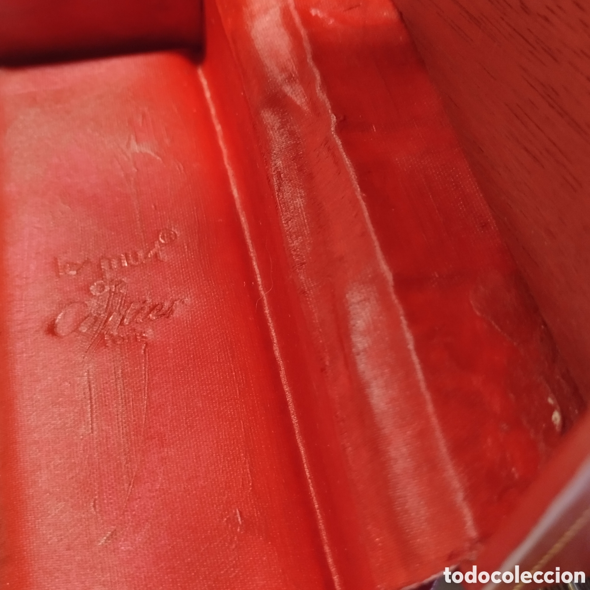 Herramientas de relojes: Estuche Cartier,en semil-piel y madera. - Foto 10