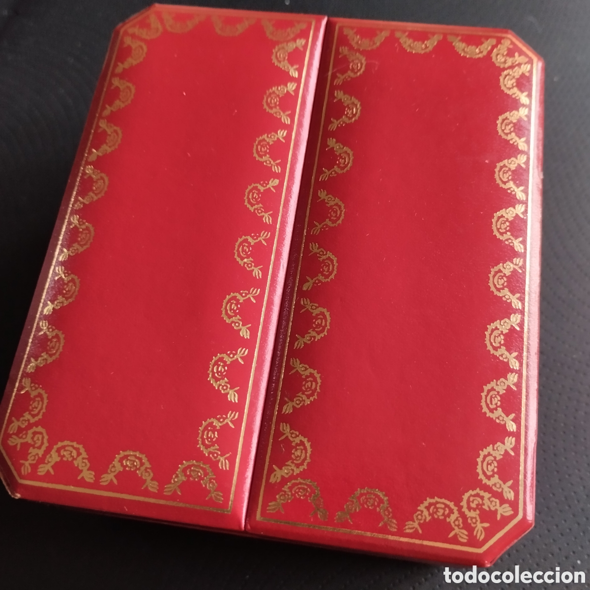 Herramientas de relojes: Estuche Cartier,en semil-piel y madera. - Foto 1