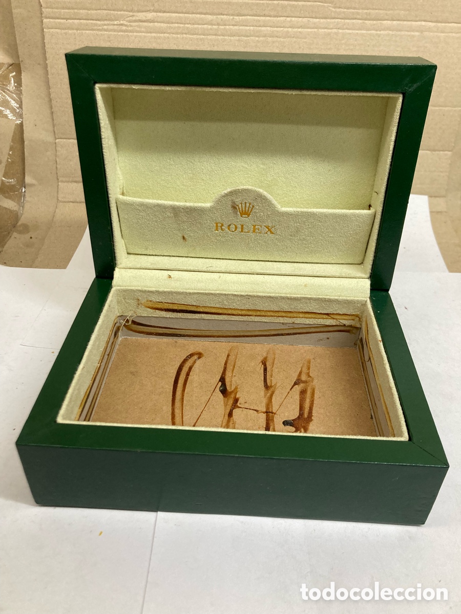 Herramientas de relojes: Caja de reloj Rolex antiguo /XY6 - Foto 2