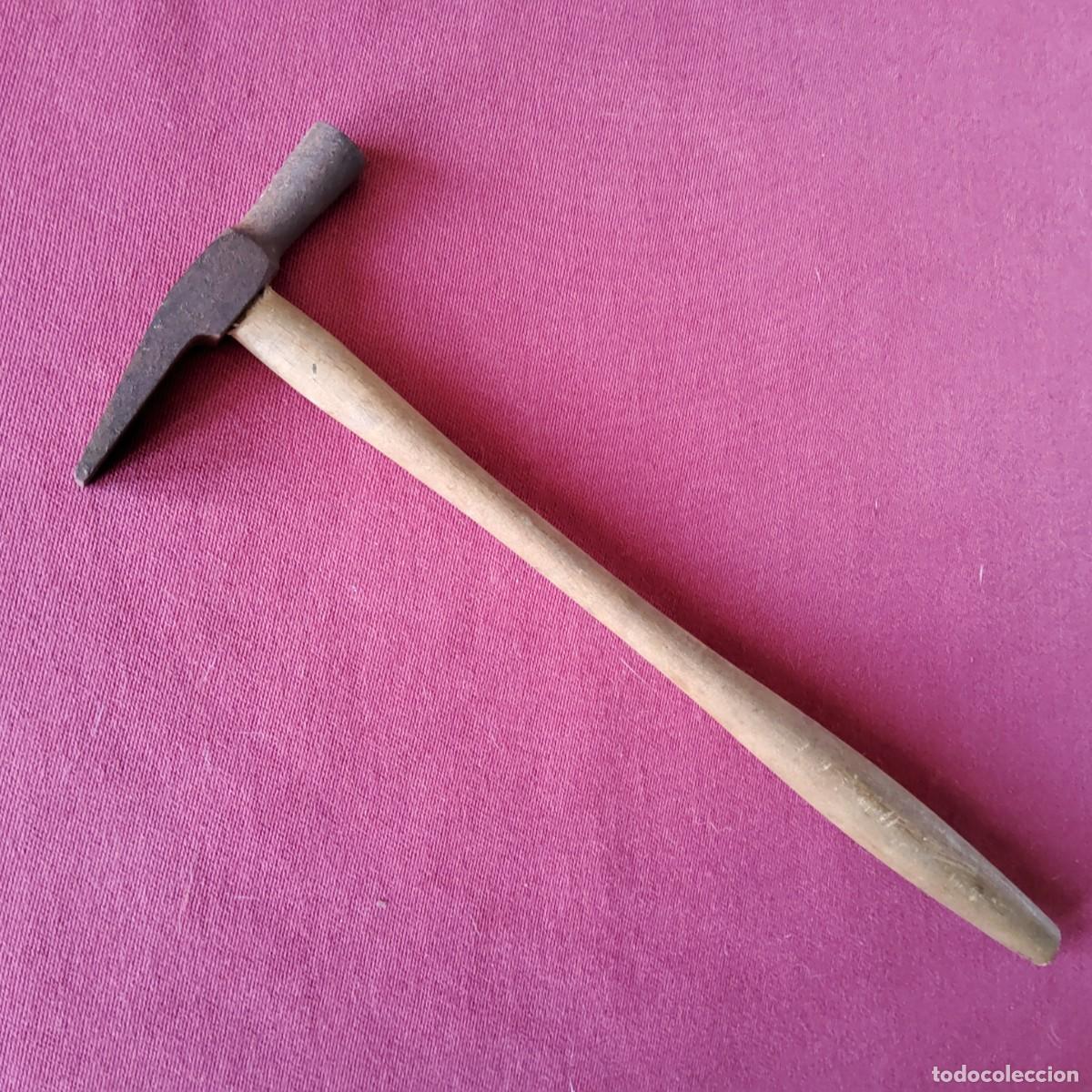 Herramientas de relojes: ANTIGUO MARTILLO DE RELOJERO - Foto 2